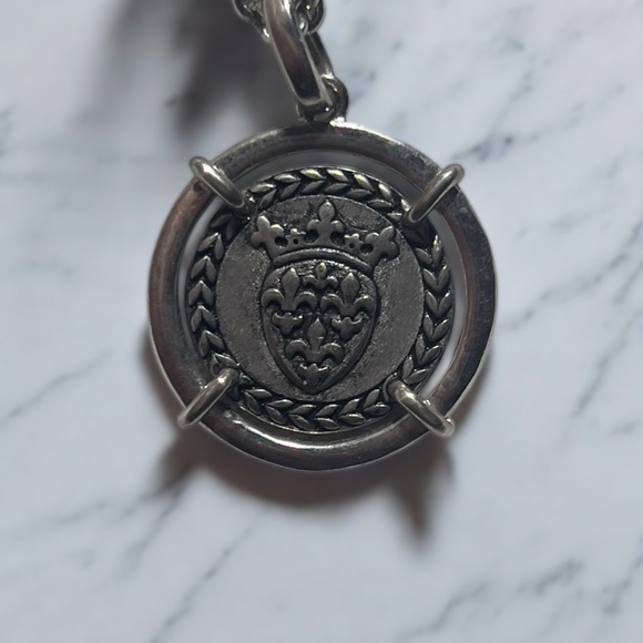 Vintage Elizabeth Taylor 6-Piece Roman Coin Necklace and Bracelet  Set - NIB - Picture 3 of 13